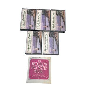 Light Classical Gold Cassette Tape Set 1982 Readers Digest Worlds Favorite Music